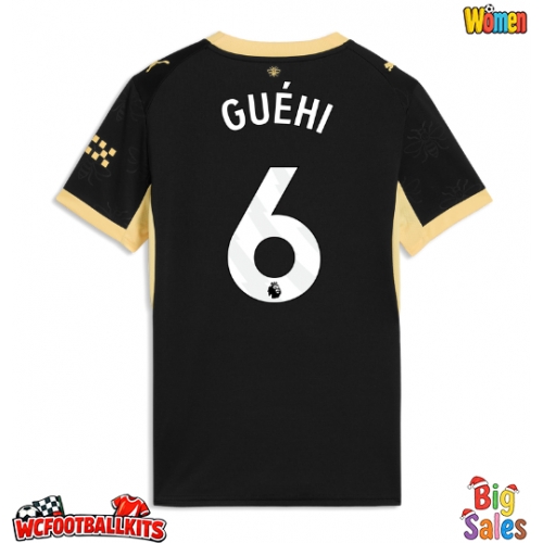 Manchester City Marc Guehi #6 Replica Away Stadium Shirt for Women 2026-27 Short Sleeve